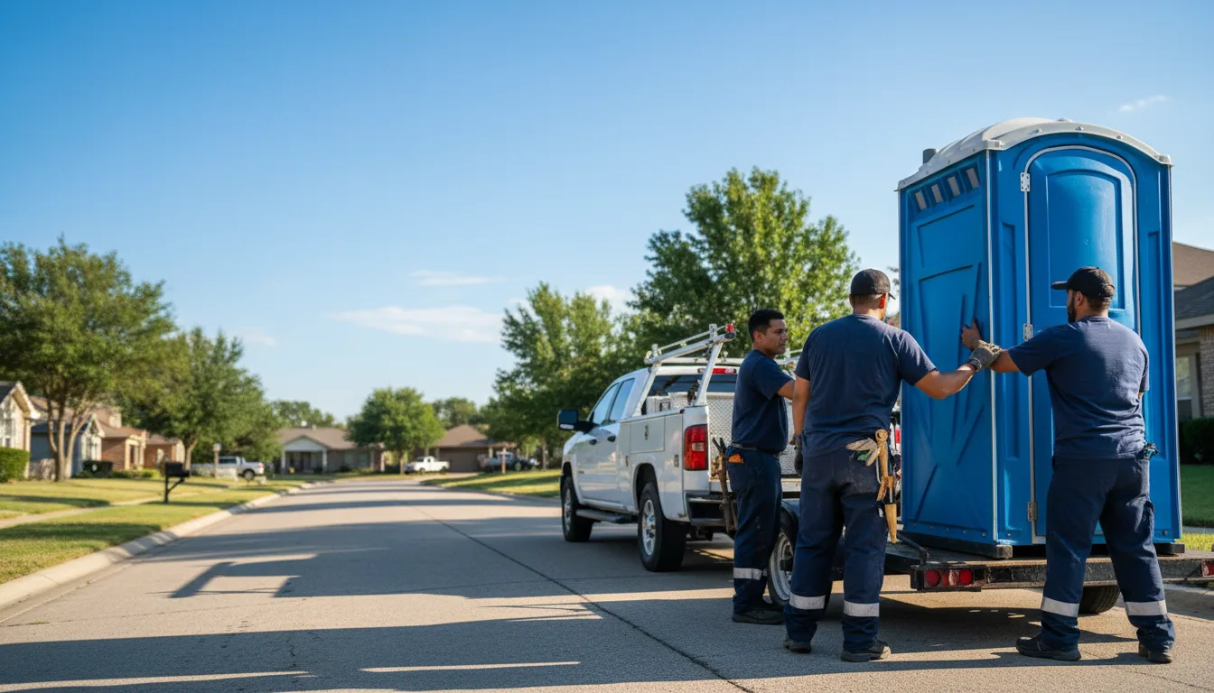 Portable Toilet Rental in Bella Vista, AR near me